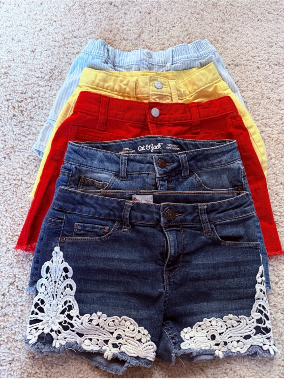 Girls Shorts Bundle Size 10/12